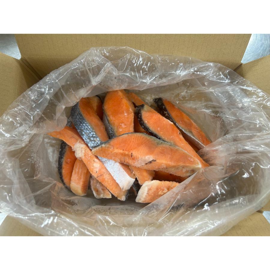 ＜かば田＞【訳あり】定塩　銀鮭　切身【もったいない！を食べよう】1kg×1袋