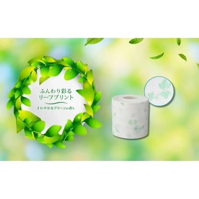 日用品 エリエール リーフプリント ダブル 12ロール 日用品