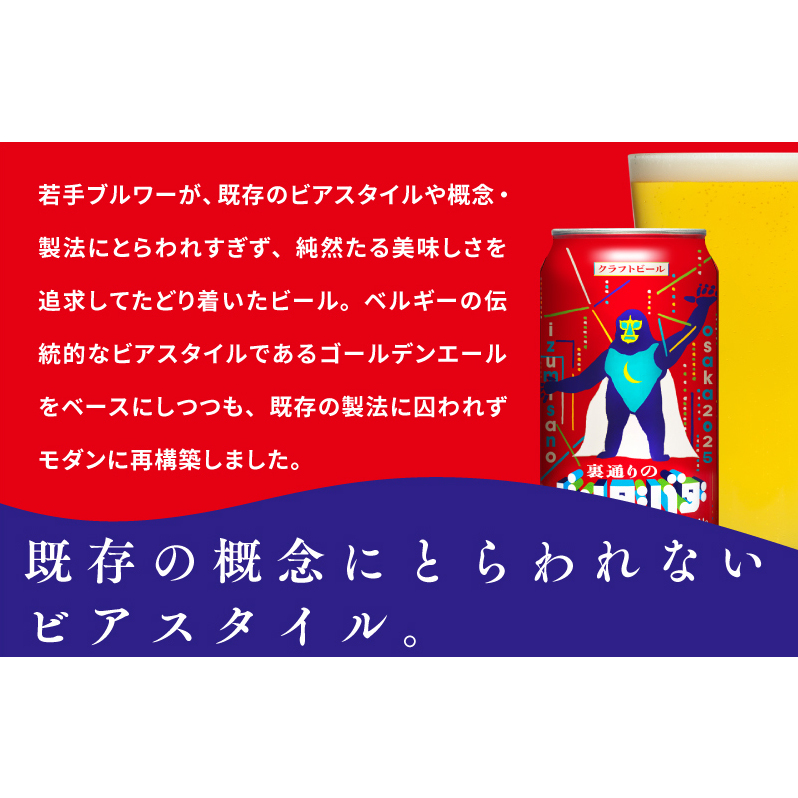 クラフトビール 裏通りのドンダバダ 48本【缶 ビール お酒 BBQ beer びーる 宅飲み 家飲み 晩酌 人気 高評価 家計応援 ふるさと納税限定 泉佐野オリジナル】 G1012_イメージ5