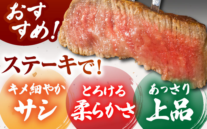 佐賀牛 ステーキ 800g （サーロイン/赤身） 【がばいフーズ】[HCS080] 牛肉 A5ランク