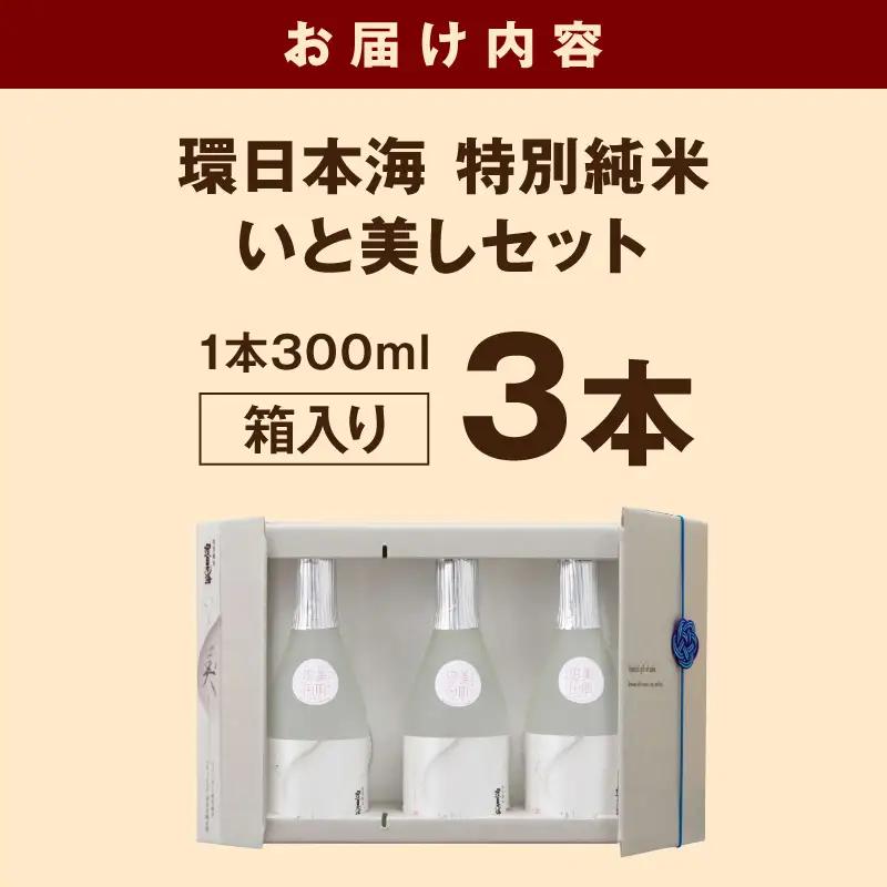 環日本海 特別純米いと美しセット 酒 日本酒 純米酒 いと美し いとうまし 【021_2062】
