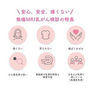 無痛MRI 乳がん検診(ドゥイブス・サーチ)【1510957】