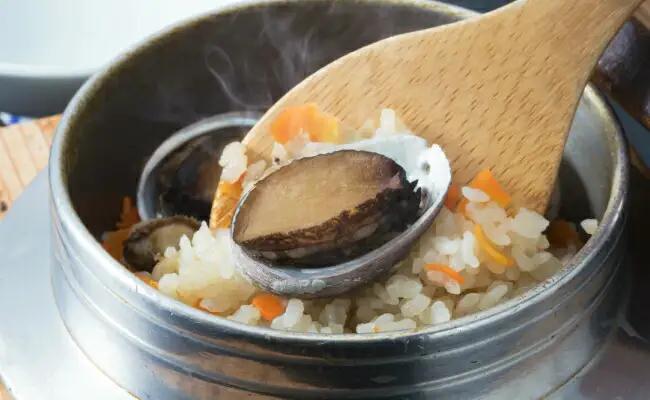 ながれこ釜飯5合用（あわびの仲間・あわび 科貝類）