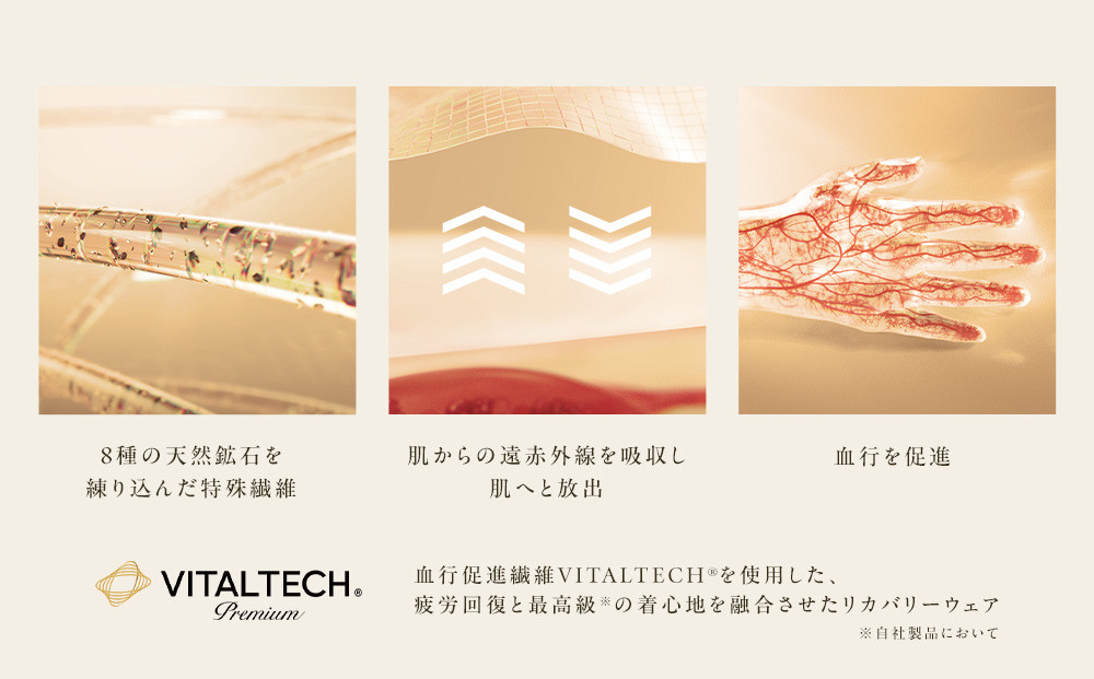【シルバー LLサイズ】リファ バイタルテック コンフォートジャージー クルーネックTシャツ ReFaロゴ