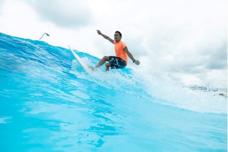 148-5　静波サーフスタジアム　上級コースチケット　サーフィン