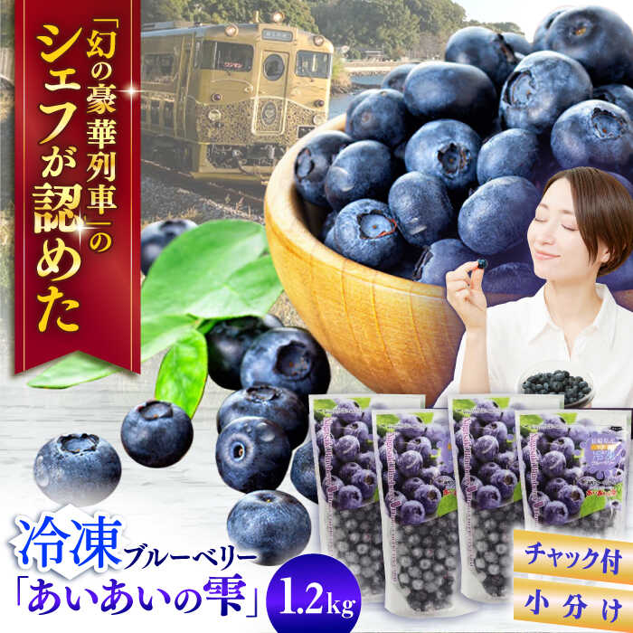 【ふるさと納税】【人気急上昇中！】佐々町産 冷凍 ブルーベリー「あいあいの雫」300g×4袋【堀内フルーツファーム】[QAT017] フルーツ 果物 くだもの ヨーグルト ジャム ブルーベリー ベリー 冷凍 フローズンブルーベリー 大粒 小粒 国産 こだわり 19000円 2万円 以下