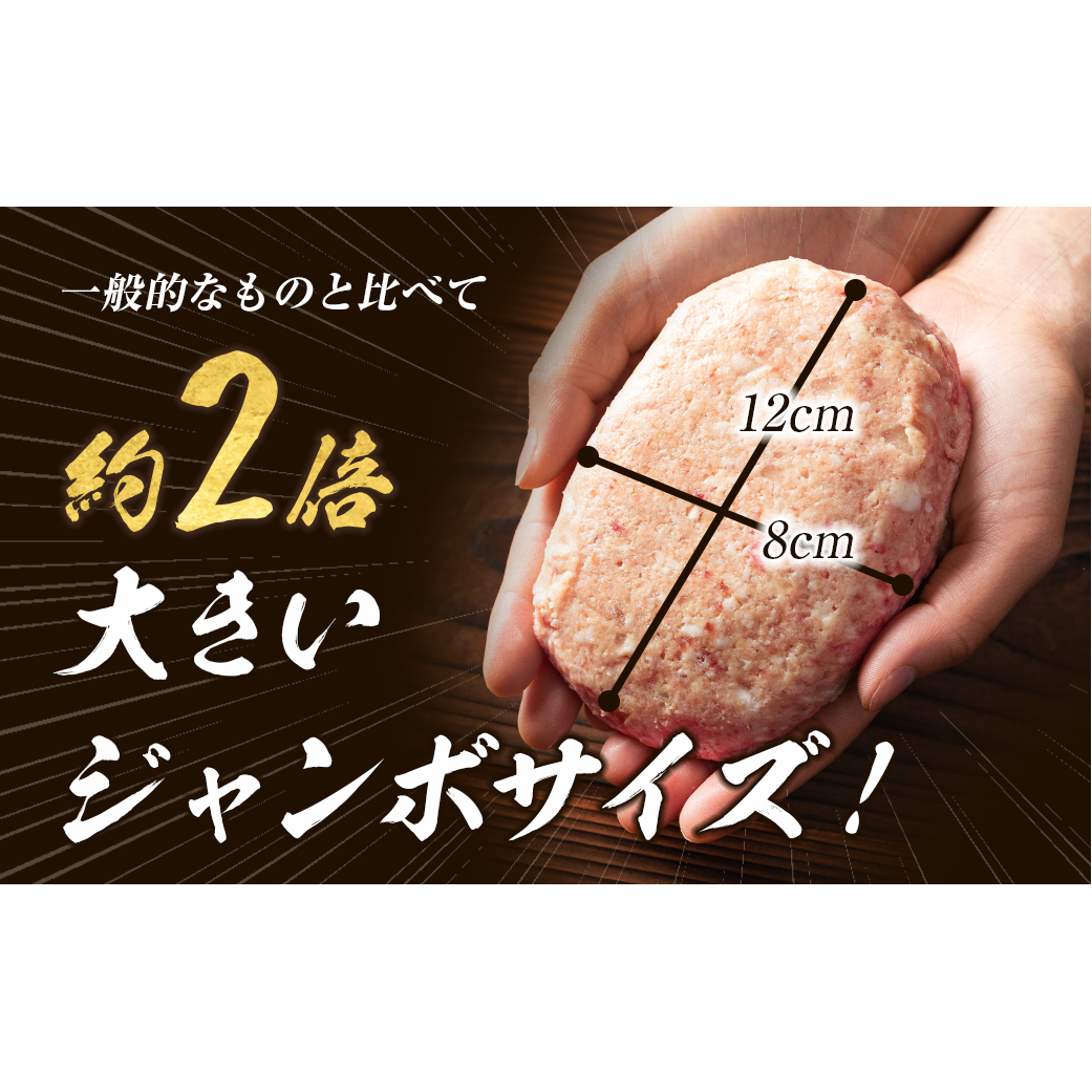 淡路島たまねぎどっさりジャンボハンバーグ プレーン＆チーズセット 200g×10個【2025年11月～12月発送】_イメージ4