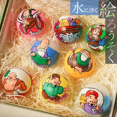ふるさと納税 鶴岡市 水に浮く絵ろうそく「宝船セット」C03-805