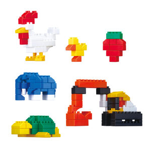 ダイヤブロック　KIHONIRO(キホンイロ) M｜ギフト プレゼント クリスマス 誕生日 知育 国産 diablock ND-09