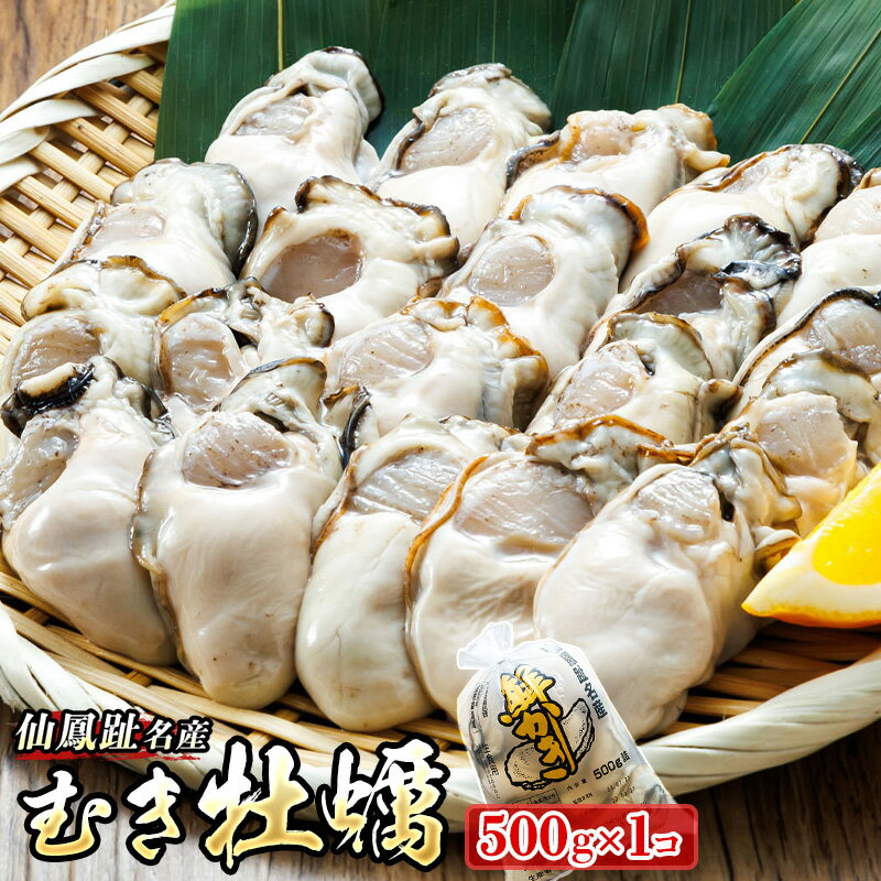 【ふるさと納税】北海道 仙鳳趾名産 むき牡蠣 500g×1コ K5-5 豊洲市場で大人気のため期間限定出荷 かき漁師直送 剥き 牡蠣 むき身 センポウシ とは 釧路町の東 厚岸湾の西 カキの名産地 北海道 釧路町 釧路超 特産品 br02