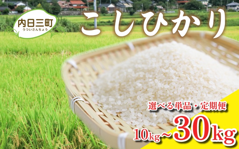 
                  令和7年産 コシヒカリ 10kg 選べる 単品 定期便 ( 米 こめ お米 白米 精米 無洗米 おこめ コメ ライス お米10kg お試し お取り寄せ 食品 人気 おすすめ プレゼント ギフト 贈答 家庭用 便利 お手軽 備蓄 ごはん ご飯 お弁当 おにぎり 山口県産 産地直送 特別栽培エコ50 (化学農薬・肥料50％以上削減/精米まで一貫加工)  下関 山口 《内日三町：DZ8003》
                
