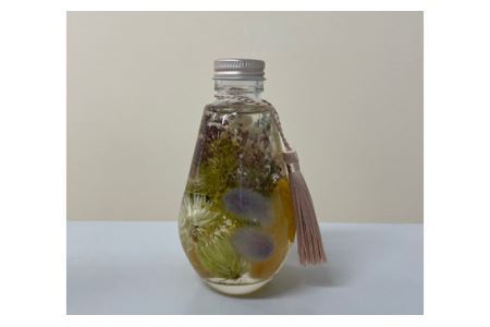 ハーバリウム しずく型 イエロー No.140