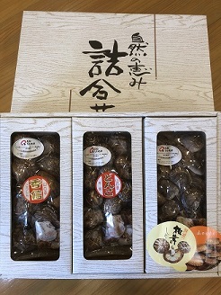 大分産原木椎茸3種食べくらべセットA（どんこ･香信50g･椎茸50g） 乾燥椎茸 干し椎茸 乾し 原木椎茸 しいたけ シイタケ 大分県産 九州 産地直送  中津市