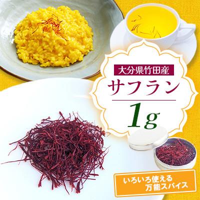ふるさと納税 竹田市 大分県竹田産サフラン 1g