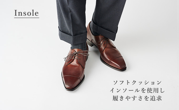 ORIGIO オリジオ 牛革ビジネスシューズ 紳士靴 ORG101（ブラウン）【ファッション・靴・シューズ・革製品・革靴】25.5cm
