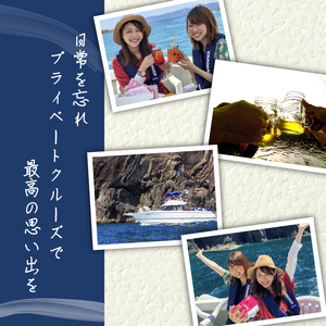 【貸切】プライベート クルージング プラン 1～10名 貸切 スイーツ付き 横浪半島 絶景 体験  記念 チャーター クルーズ 海 リフレッシュ マリンスポーツ 高知 須崎市 YMR001