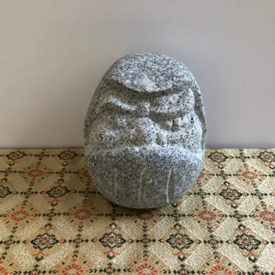 ふるさと納税 岡崎市 【石の置物】だるま