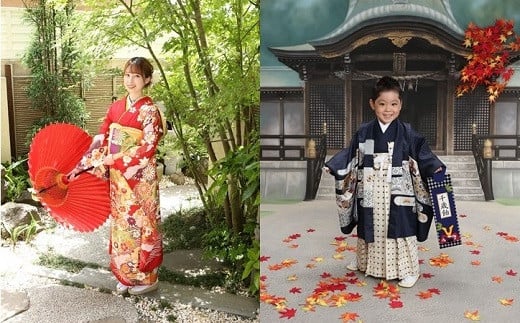 Photo studio Tiara チケット 10000円分 / 成人式 七五三 卒園 卒業 入園 入学 お宮参り 記念写真撮影 着物 レンタル 着付