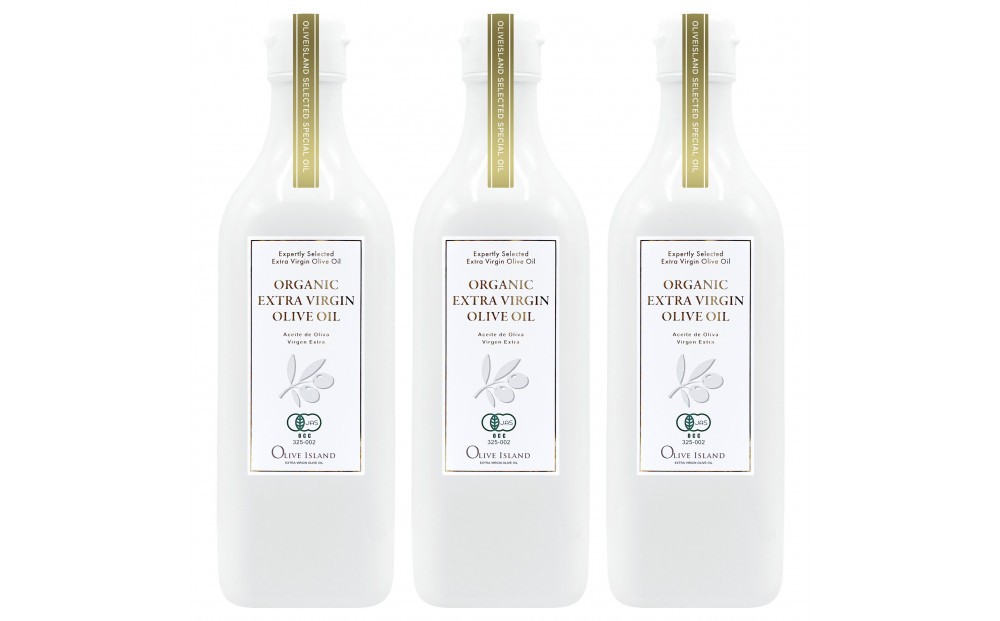 
                  オーガニック　エキストラヴァージンオリーブオイル　500ml　3本セット
                