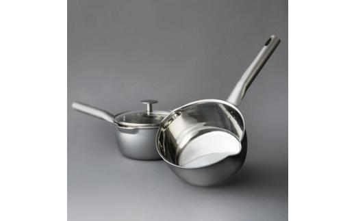 仔犬印 3層鋼深型行平鍋18cm (ガラス蓋付) FC040061