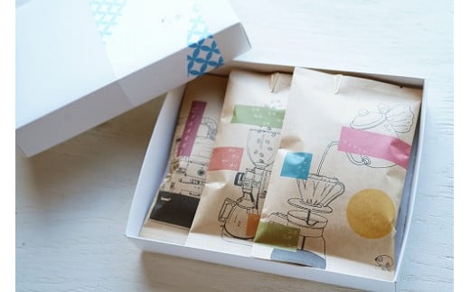 
コーヒーマイスターおすすめ100g×３種セット（粉）
