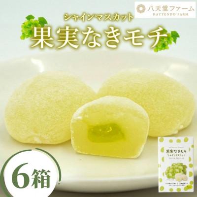 ふるさと納税 竹原市 八天堂ファーム 果実なきモチ シャインマスカット 6箱