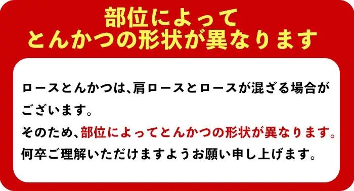 鹿児島県産 豚肉 ロース とんかつ (計3.2kg・100g×32P) 【株式会社羽根】A1083