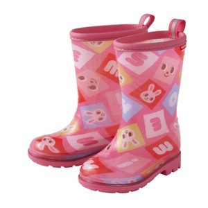E157(ピンク/18cm)ミキハウス レインブーツ(ピンク) 18cm【mikiouse 長靴 ながぐつ レインシューズ 男の子 女の子 こども キッズ 雨グッズ 通園 通学 靴 ファッション カラフル 大阪府 八尾】