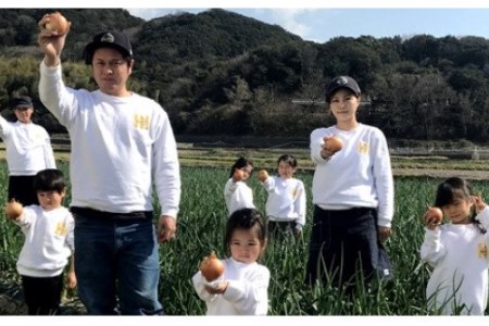 ＼うまい玉ねぎできたでー／ ケンちゃんファームの特別栽培・玉ねぎ3キロ ～ひょうご安心ブランド認証取得～　◆配送7月～翌年1月