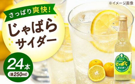 内子からりじゃばらサイダー 250ml×24本 BKAD018 サイダー