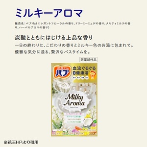 SC0372　花王バブ ミルキーアロマ 12錠入×12箱