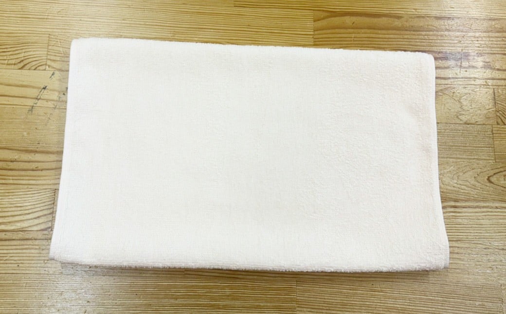 220匁 ヒノキ抗菌防臭加工タオル ショートパイル（ホワイト） 