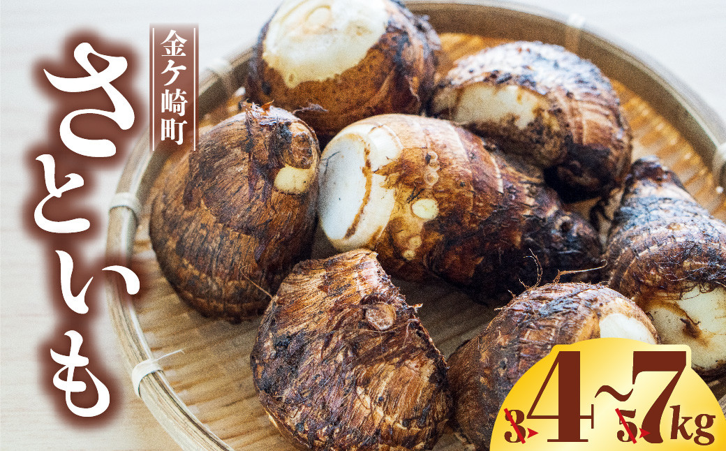
            【数量限定】 里芋 4kg(3+1kg) / 7kg(5+2kg) 里いも さといも 芋の子 芋のこ いものこ  土垂 サイズ 不揃い 訳あり バラバラ 野菜  岩手県 金ケ崎町
          