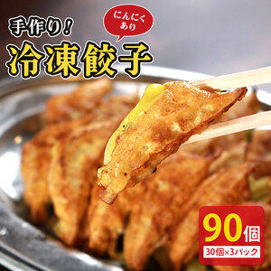 冷凍餃子 にんにくあり 90個 餃子