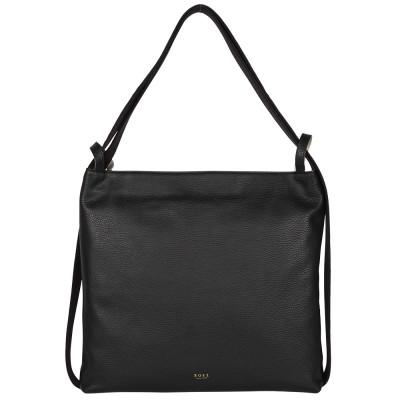 ふるさと納税 東かがわ市 【SOEL】A4サイズが横に入る2wayリュック/ブラック