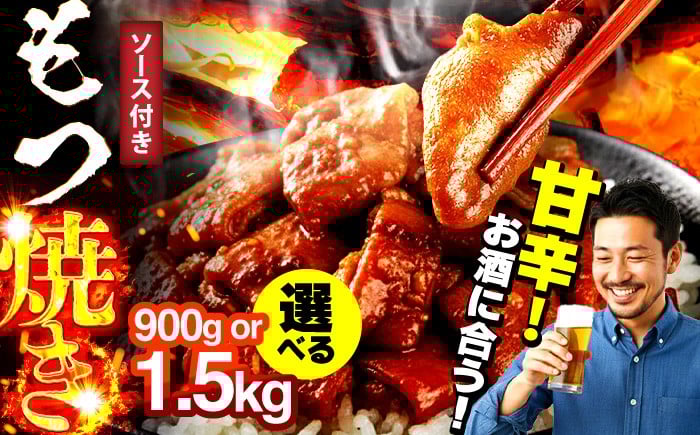 
            【選べる容量】焼きもつ900g or 1.5kg 広川町 / 株式会社POWER EAST CONNECTION [AFAZ046]
          