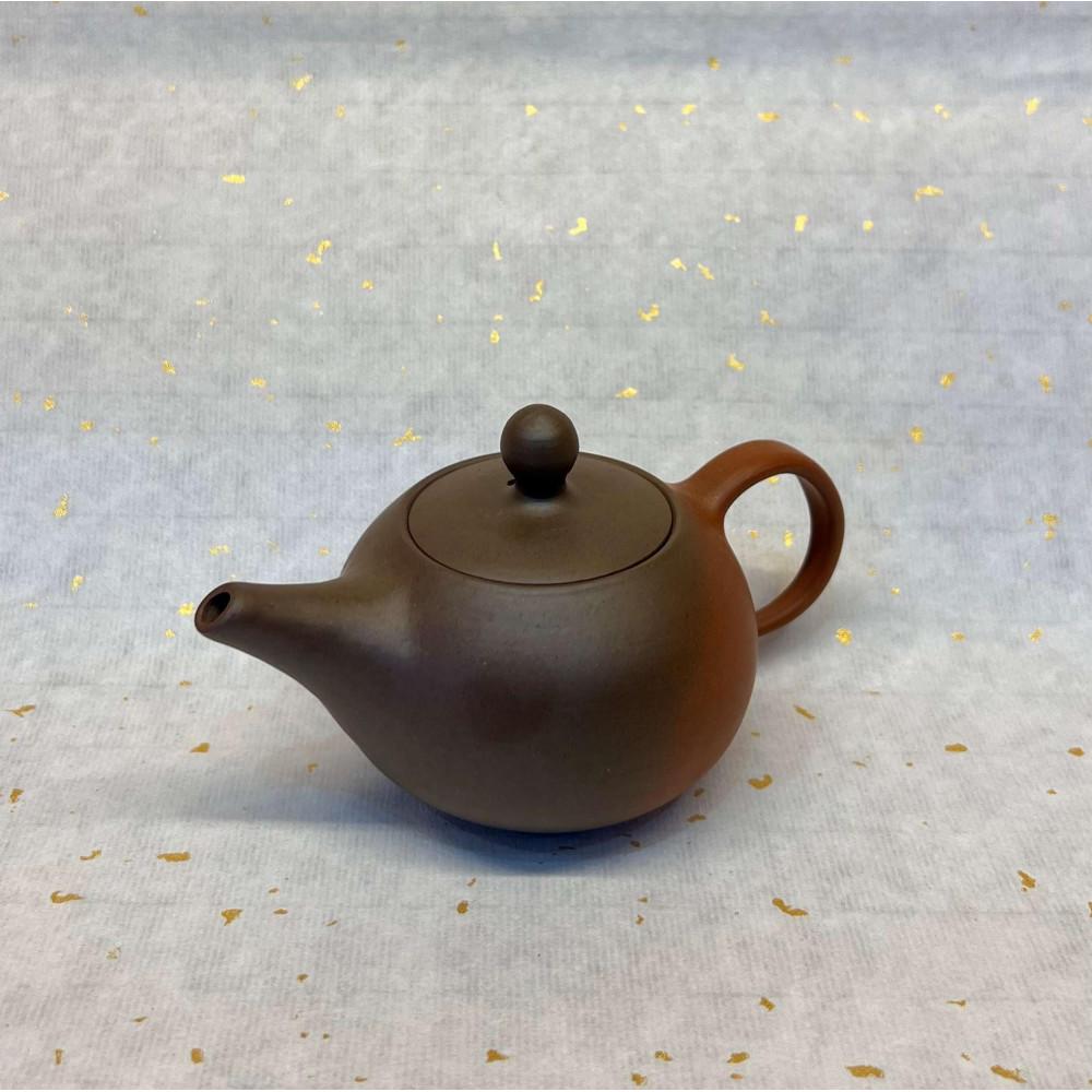 【ふるさと納税】無名異焼　窯変急須　国三窯　伝統工芸品