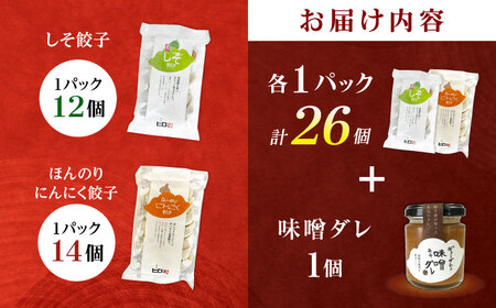 【計2パック】餃子屋ヒロの大人気餃子セット＋特製味噌ダレ付 ぎょうざ[BDAS009-1]