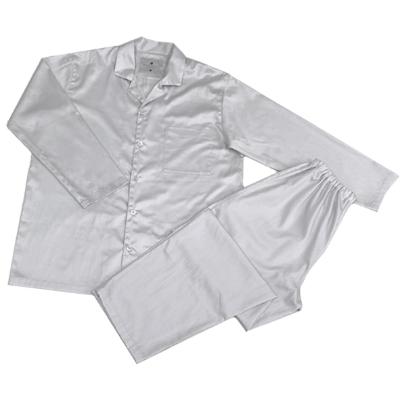 ふるさと納税 和泉市 【シングル】プレミアムカバー掛・敷・枕&amp;パジャマ(男女兼用XLサイズ)4点セット　色:プラチナグレー