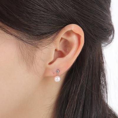 ふるさと納税 伊勢市 プラチナあこや本真珠ピアス　スクエア　1787 |  | 03