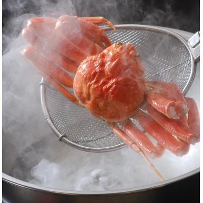 ふるさと納税 北見市 2代目漁師のお勧めする茹でズワイ蟹1尾(約850g〜1kg) |  | 01