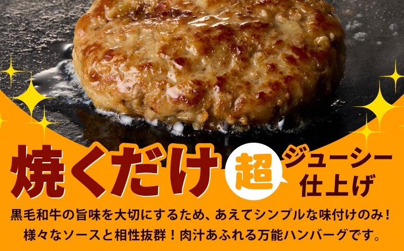 【黒毛和牛入り】特大ハンバーグ 200g×20個【BIGサイズ ハンバーグ 小分け 惣菜 冷凍 牛肉 豚肉 はんばーぐ 一人暮らし 数量限定】 CFX0024