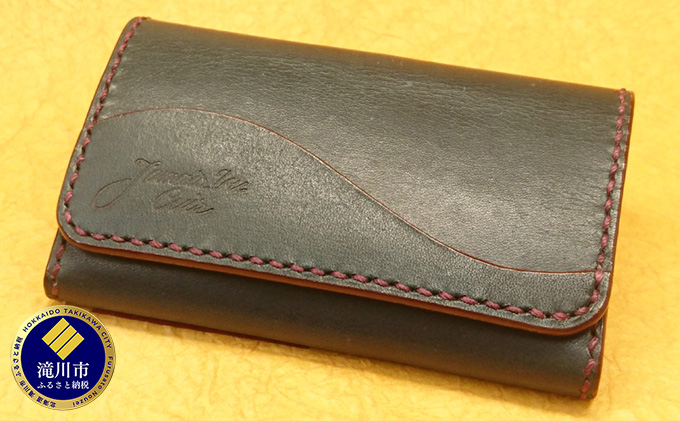 Vague　名刺入れ　(バレヌブルー)