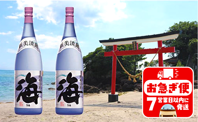 大海酒造 海 　1800ml　2本セット