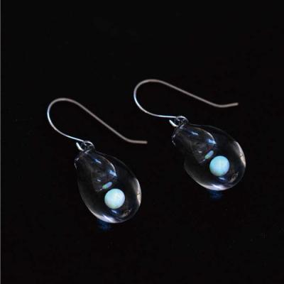 ふるさと納税 糸島市 moon アロマフック ピアス しずく/アイス Pt900 (プラチナ) [ADB030] |  | 02