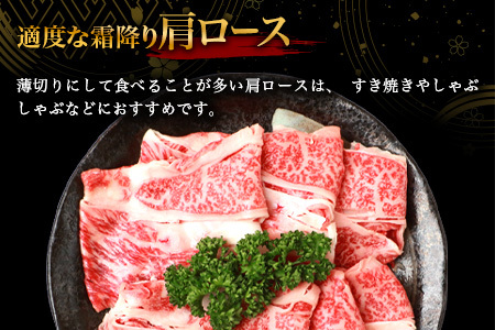 宮崎牛 肩ローススライス 400g TK-91 [宮崎県 椎葉村 宮崎牛 和牛 黒毛和牛 牛肉 ぎゅうにく 牛 うし ぎゅう 肉 お肉 にく おにく スライス肉 精肉 肩ロース 肩ロース肉 肩ロースス