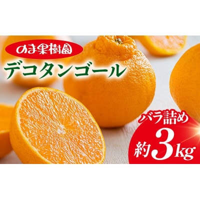 のま果樹園のデコタンゴール(3kg)[K003680K3]【1721909】