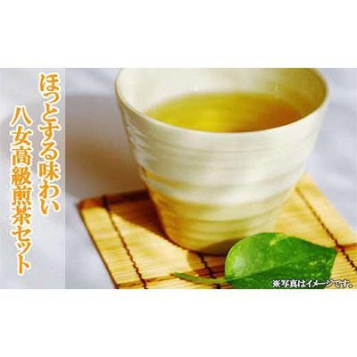 ふるさと納税 川崎町 【八女高級煎茶】90g×2本セット【ホッとする味わい】
