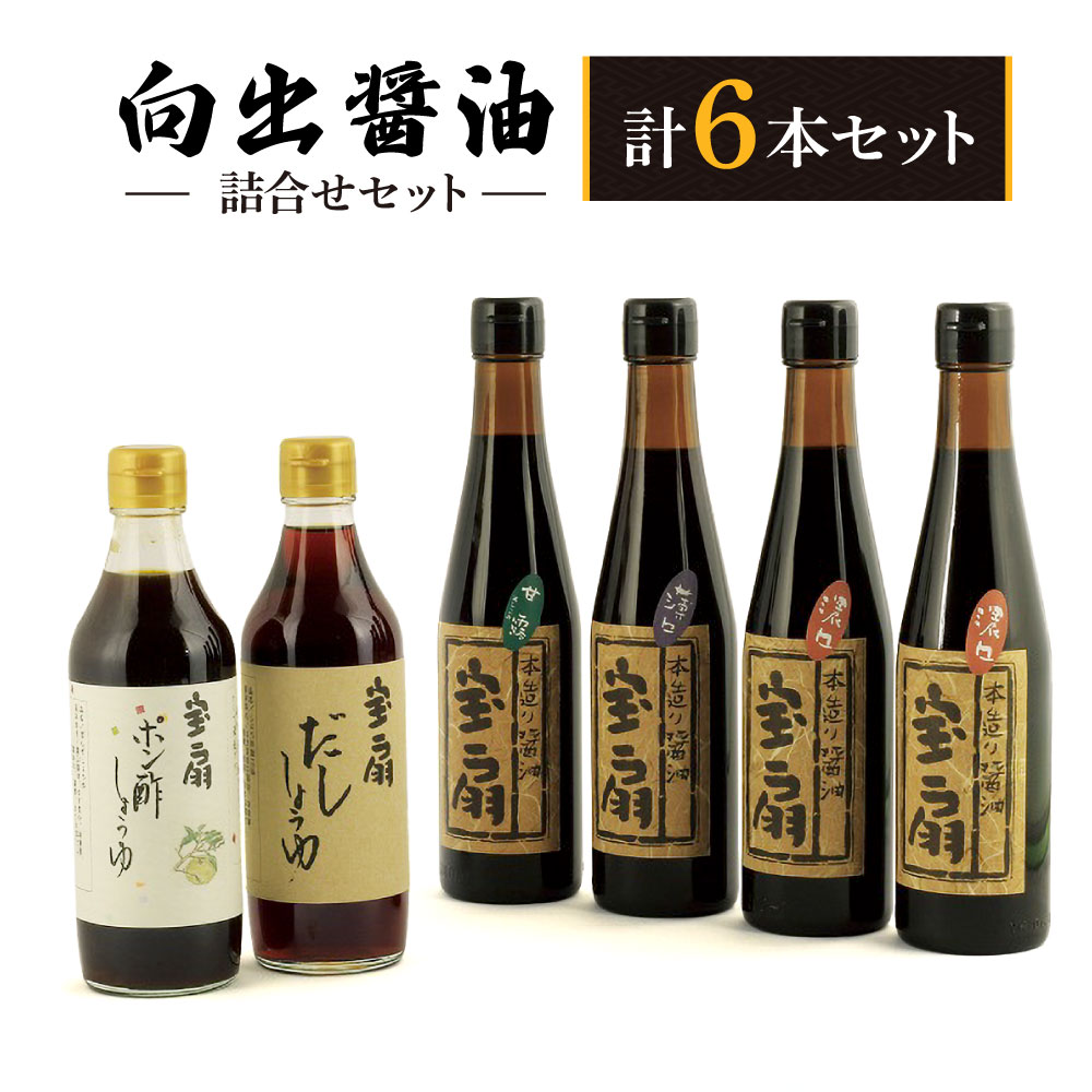 醤油 調味料 向出醤油 詰合せセット 合名会社 向出商店 I-52