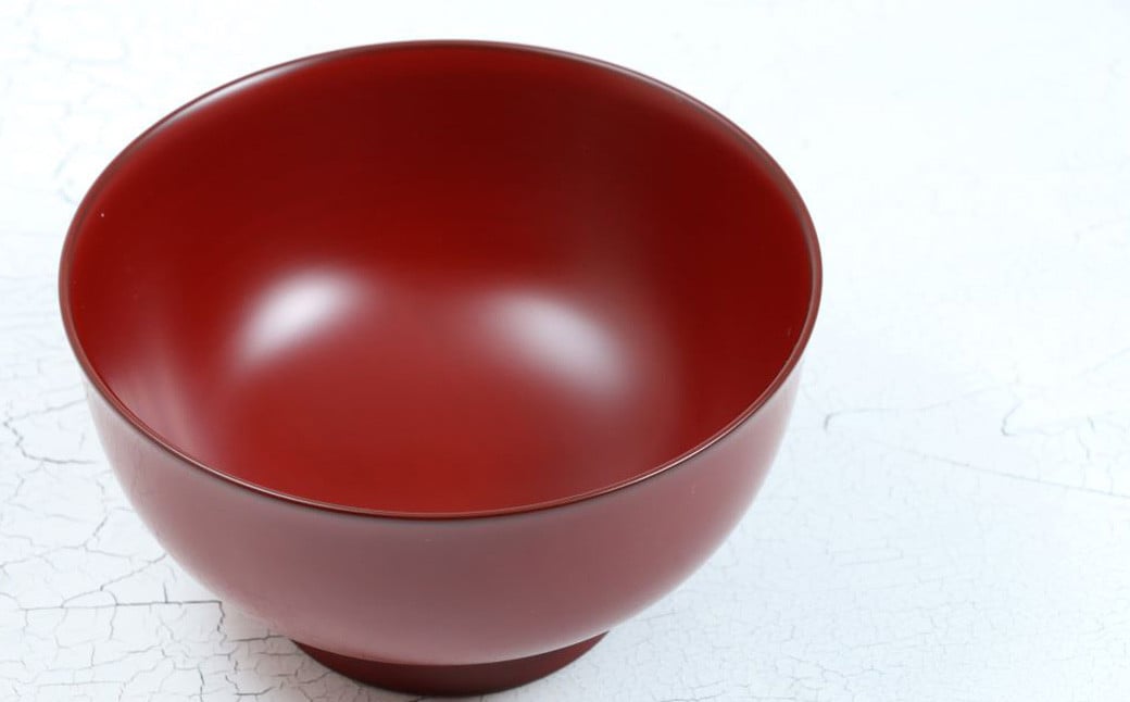 【滴生舎】浄法寺漆器　浄漆椀（中）朱・溜